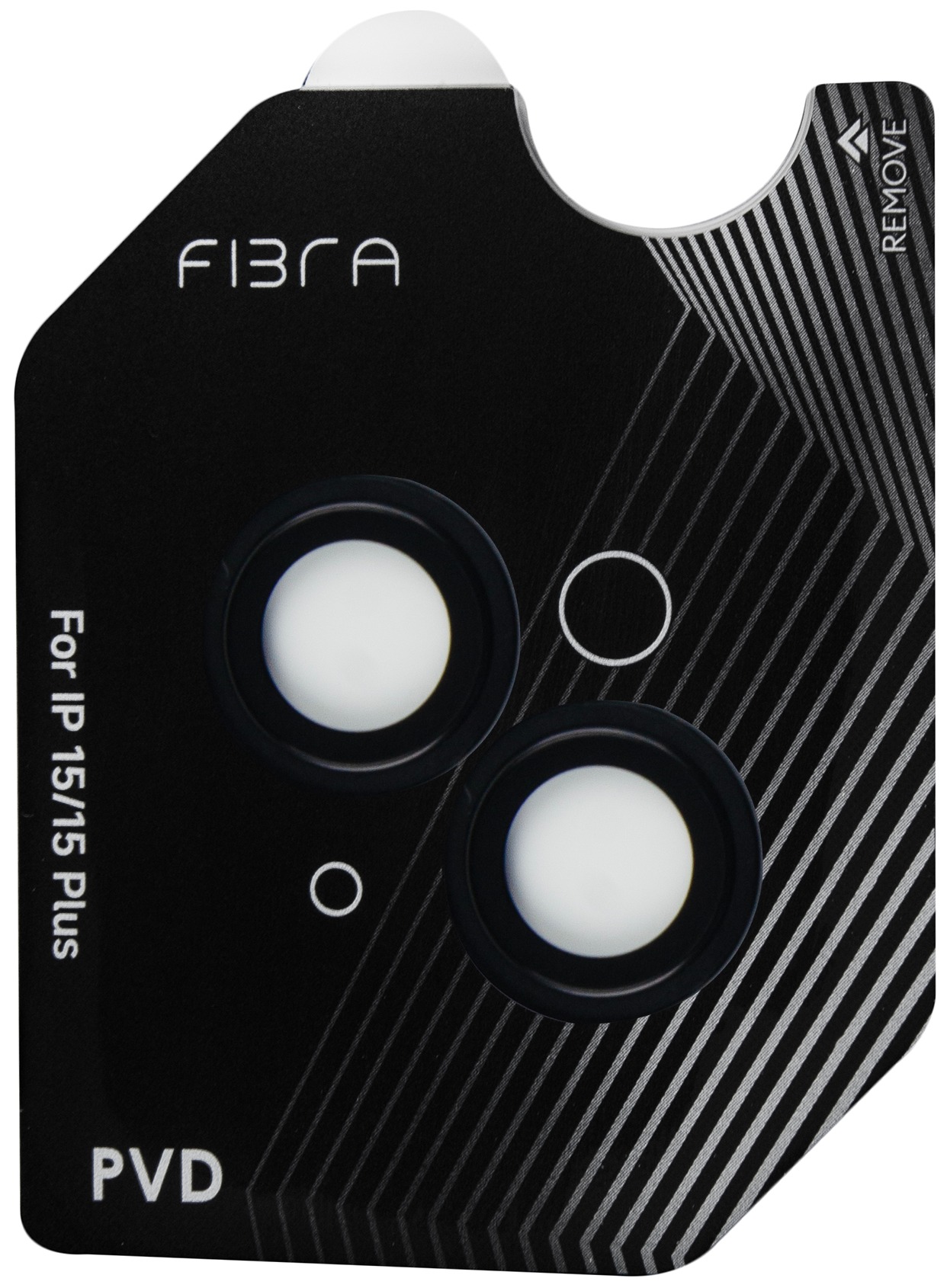 Захисне скло для камери FIBRA Protective Lens iPhone 15/15 Plus Black