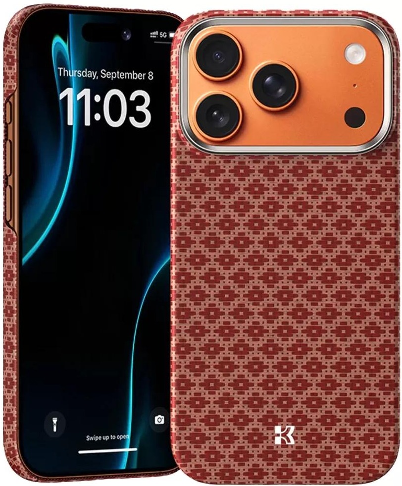 Чохол Benks ArmorAir ArmorGrid Magnetic Case iPhone 17 Pro Max Terra Orange